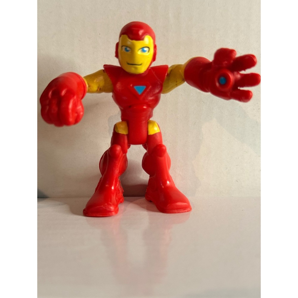 Marvel Super Hero Squad Iron Man Action Figure Red Gold Mini 2.5 Inch Toy